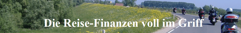 Die Reise-Finanzen voll im Griff