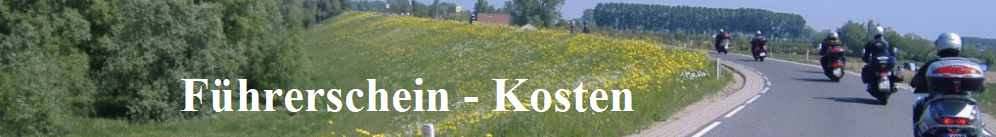 F�hrerschein - Kosten