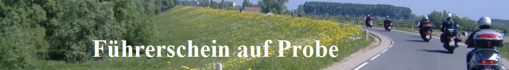 F�hrerschein auf Probe