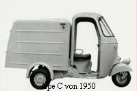 Ape C von 1950 Ape C von 1950