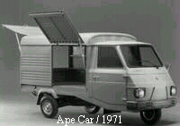 Ape Car / 1971 Ape Car / 1971