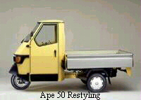 Ape 50 Restyling Ape 50 Restyling